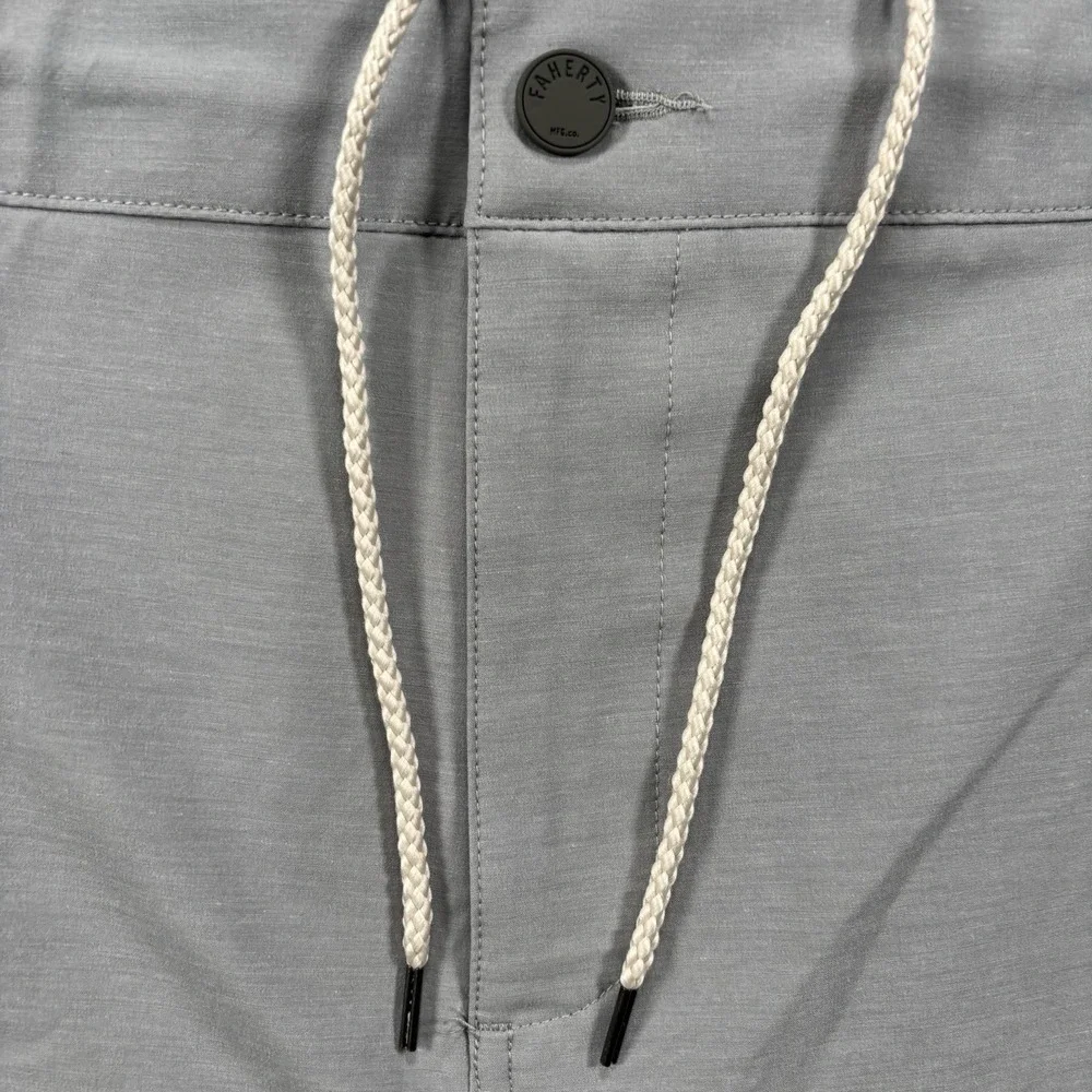Faherty All Day Shorts Mens‎ 42 Gray Hiking Chino Lightweight Outdoor Casual